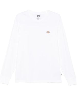 Dickies Logo-Embroidered T-Shirt - White