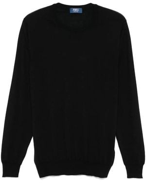 Fedeli Seta Jumper - Black
