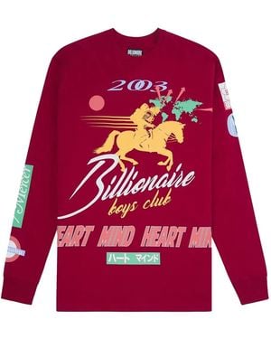 BBCICECREAM Celestial Long-Sleeve T-Shirt - Red