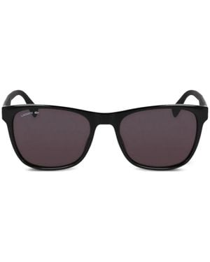 Lacoste Lunettes De Soleil À Monture Carrée - Brown