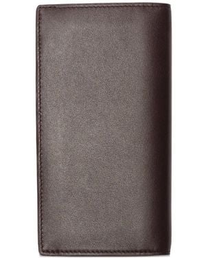 Burberry Pop Check Continental Wallet​ - Brown