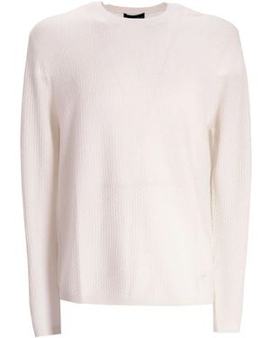 Emporio Armani Virgin-Wool Jumper - Pink