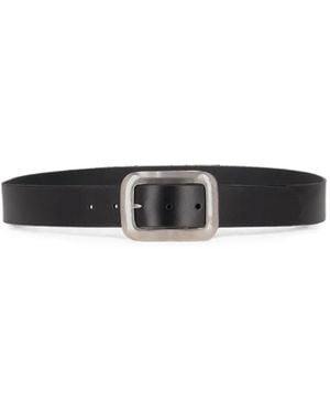 LA ROSE Buckle-Fastening Belt - White