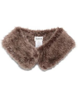 P.A.R.O.S.H. Écharpe En Fourrure Artificielle - Marron