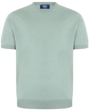 Fedeli Crew-Neck T-Shirt - Green