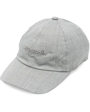 Jacob Cohen Logo-Embroidered Baseball Cap - Grey