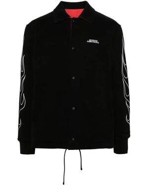 Givenchy Reversible Jersey Shirt Jacket - Black