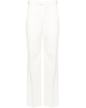 MM6 by Maison Margiela High-Waist Tailored Trousers - White