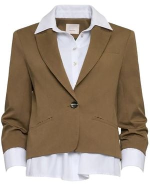 Cinq À Sept Peri Button Jacket - Natural