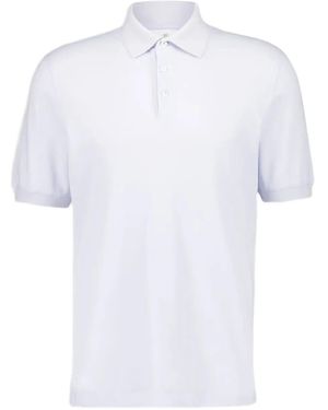Brunello Cucinelli Klassisches Poloshirt - Weiß