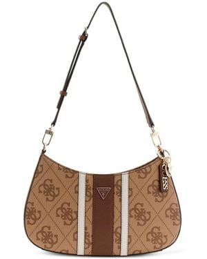 Guess Noelle Shoulder Bag - Brown