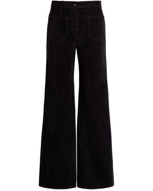 Nili Lotan Florence フレアパンツ - ブラック