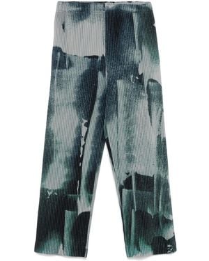 Homme Plissé Issey Miyake Wind Walk Pants - Blue