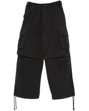 Alexander Wang Cargo Drawstring Pants - Black