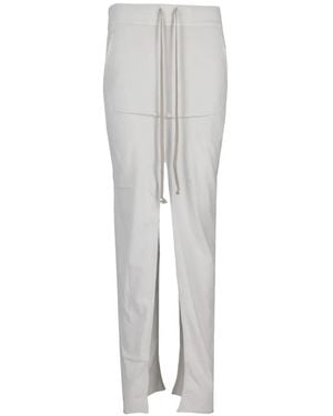 Rick Owens Falda Larga Sliced Pillar - Gris