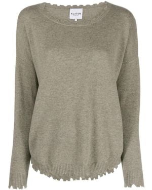 Kujten Mela Cashmere Jumper - Grey