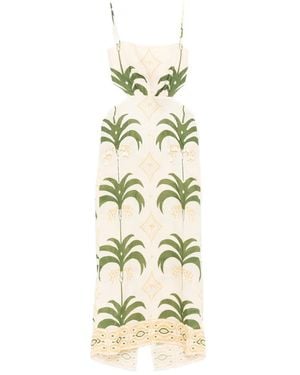 Johanna Ortiz Tactile Winds Maxi Dress - Metallic