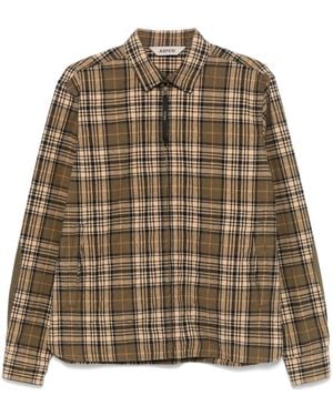 Aspesi Zip Shirt Jacket - Brown