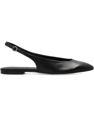 Aeyde Amelia Flat Court Shoes - White