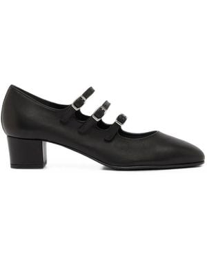 CAREL PARIS Escarpins Kina À Triple Bride - Black