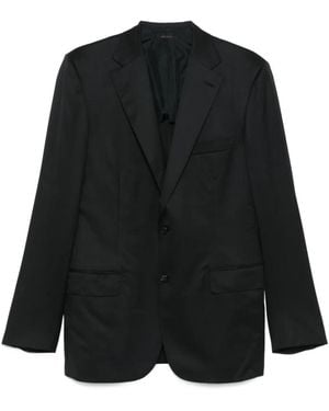 Brioni Wool Single-Breasted Suit - Black