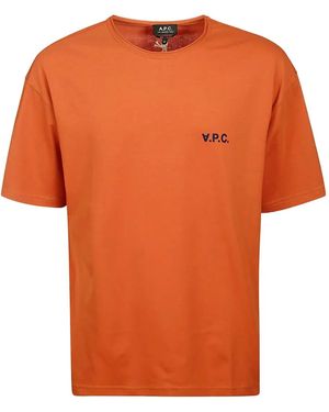 A.P.C. T-Shirt - Arancione