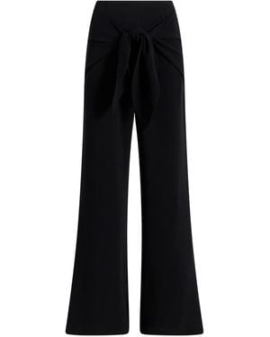 Cinq À Sept Tie-Front Pants - Black
