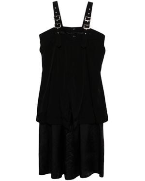 Noir Kei Ninomiya Layered Dress - Black