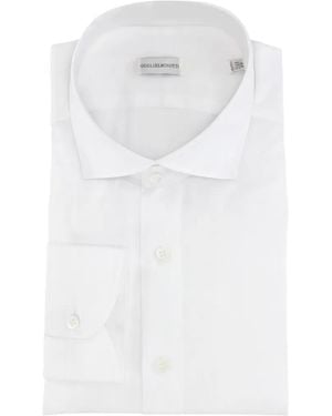 Guglielminotti Pointed-Collar Shirt - White