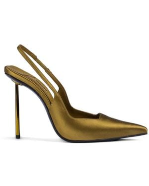 Le Silla Amelia Slingback Pumps - Metallic