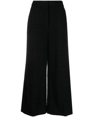 Moschino Wide-Leg Trousers - Black