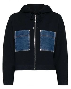 Sandro Sudadera con capucha y cremallera - Azul