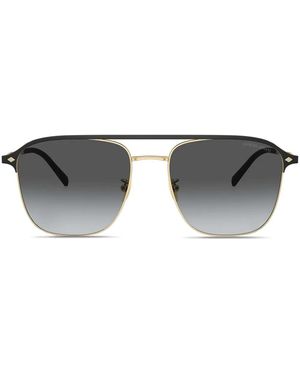 Giorgio Armani パイロット サングラス - グレー