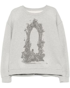 Who Decides War Maglione Con Stampa - Grigio