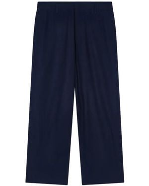Giorgio Armani Straight-Leg Tailored Trousers - Blue