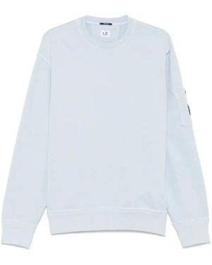 C.P. Company Sudadera con detalle Lens - Blanco
