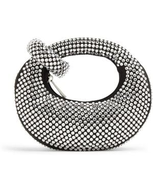 JW PEI Abacus Crystal-Embellished Shoulder Bag - Metallic