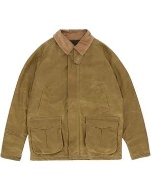 Fortela Bristol Corduroy-collar Jacket - グリーン