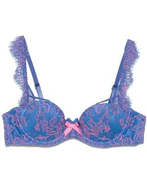 Agent Provocateur BH mit Spitzenstickerei - Blau