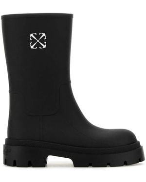 Off-White c/o Virgil Abloh Reboot Arrow Boots - Black
