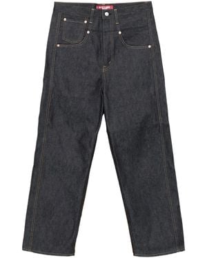 Junya Watanabe Hose mit Kontrasteinsätzen - Grau