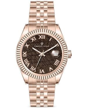 Christian Van Sant Stellar 41Mm Watch - Metallic