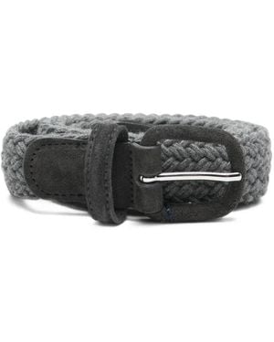 Anderson's Woven-Wool Belt - Grey