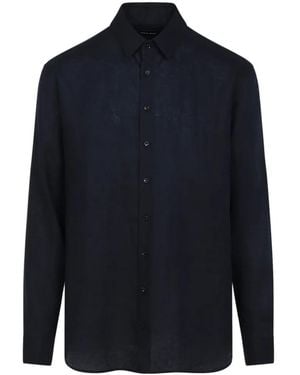 Giorgio Armani Buttoned Shirt - Blue