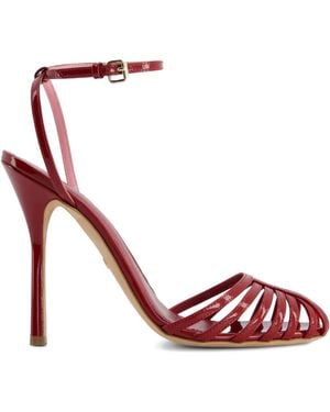 Giambattista Valli 110Mm Leather Sandals - Red