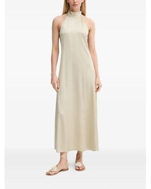 Samsøe & Samsøe Harterneck Midi Dress - Natural
