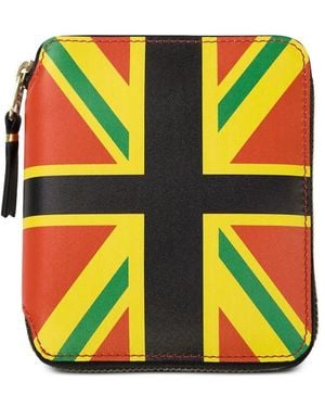 DENIM TEARS X Comme Des Garçons Windrush Union Jack Wallet - Yellow