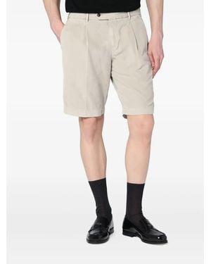 PT Torino Pleated Bermuda Shorts - ナチュラル