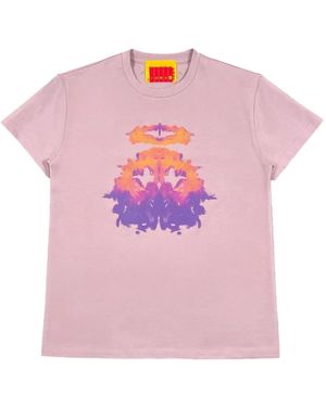 BrianWood Camiseta Estampada - Rosa