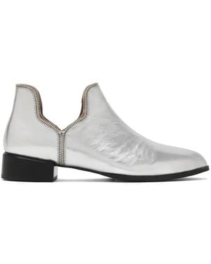 Senso Bottes En Cuir - White